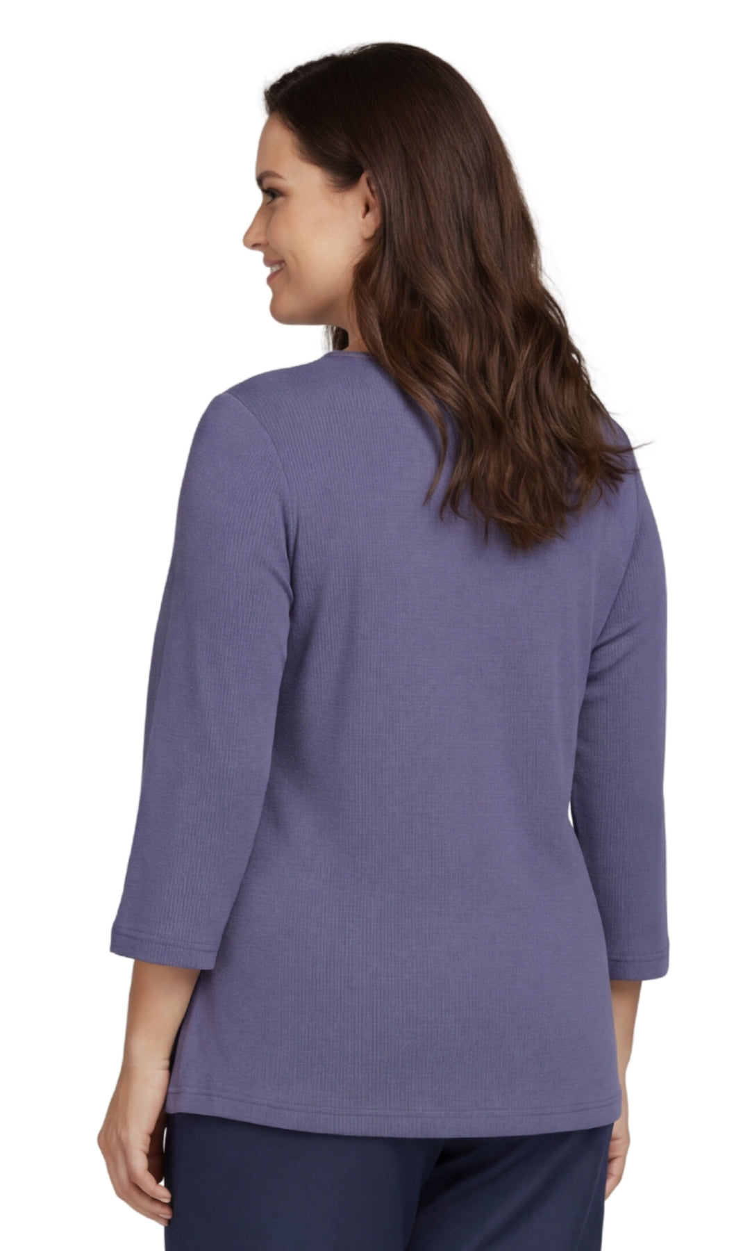 3/4 Sleeve Scoop Neck Top