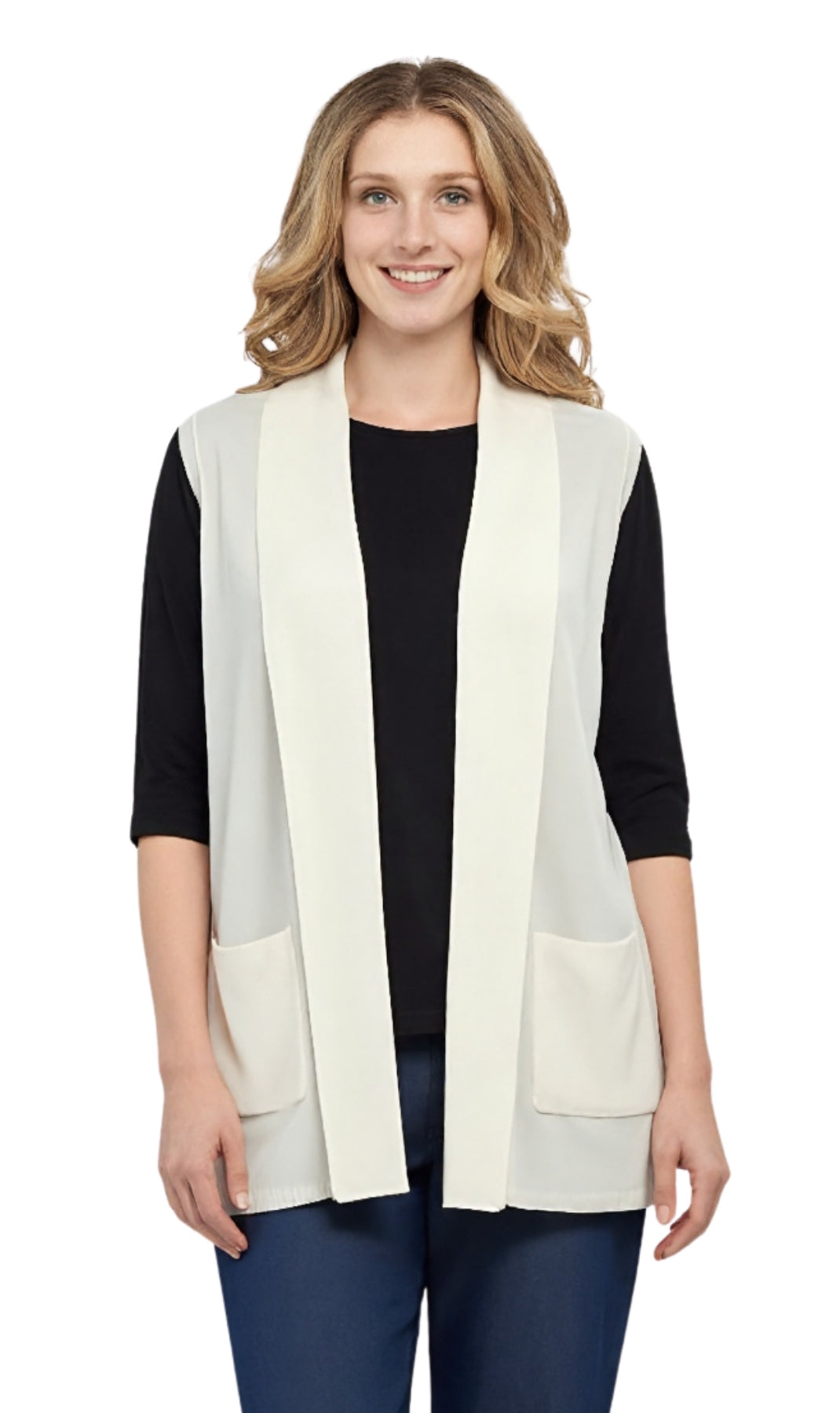 Women's Open-Front Sweater Vest