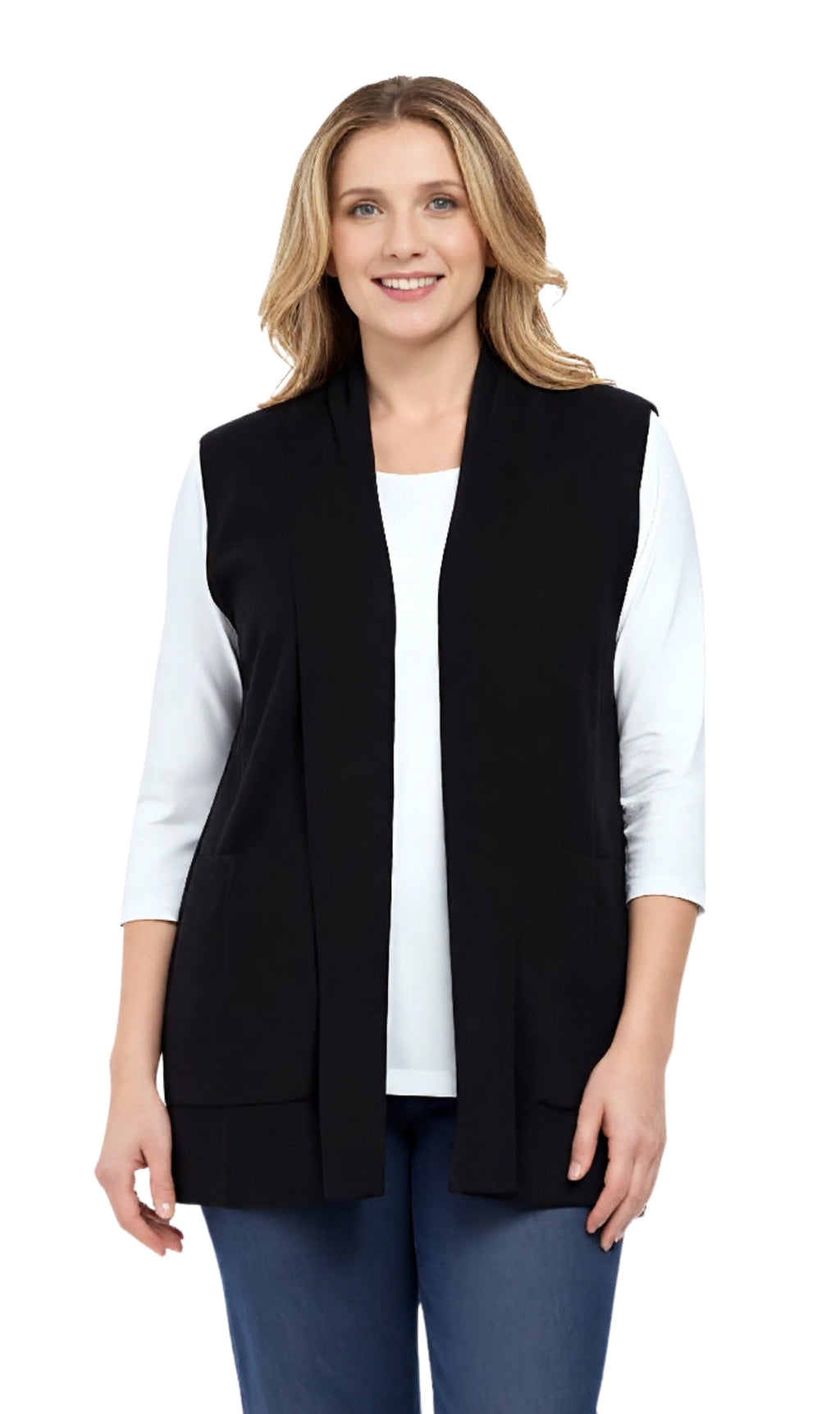 Women's Open-Front Sweater Vest