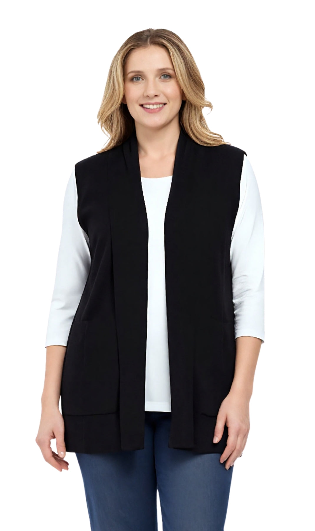 Women's Open-Front Sweater Vest