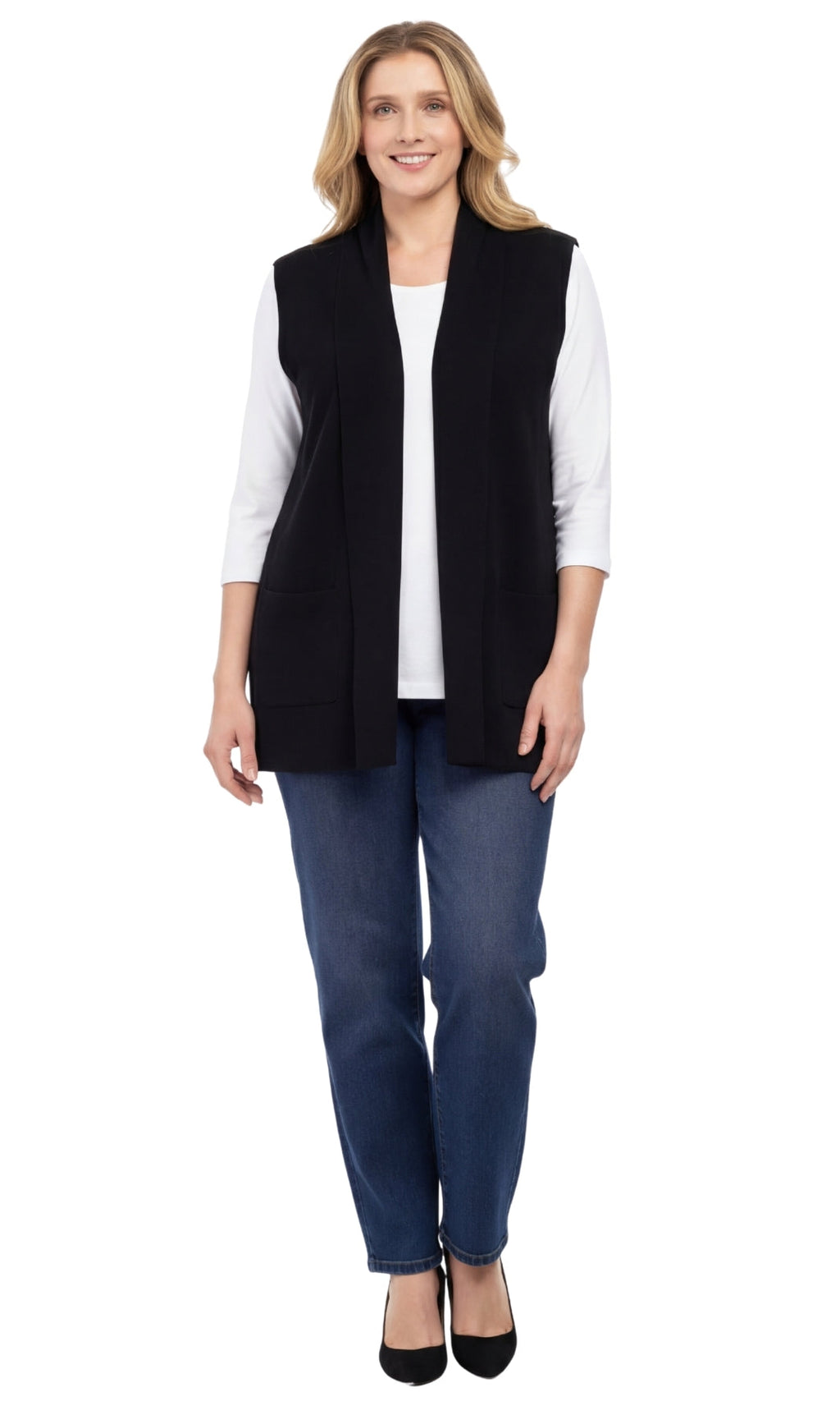 Women's Open-Front Sweater Vest