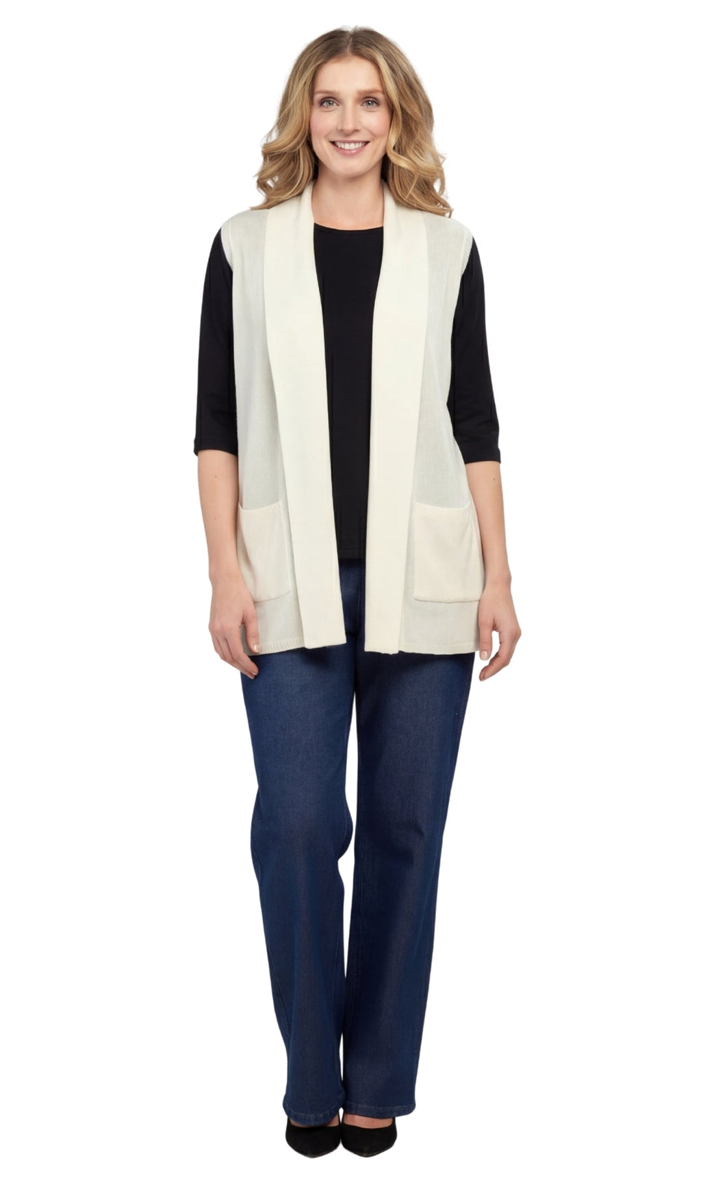 Women's Open-Front Sweater Vest