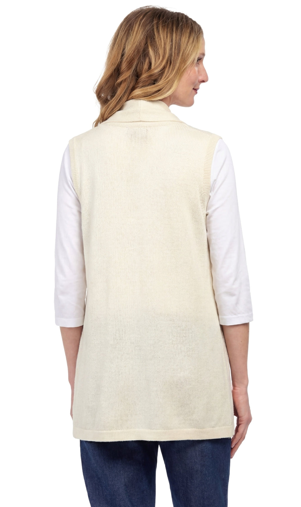Women's Open-Front Sweater Vest