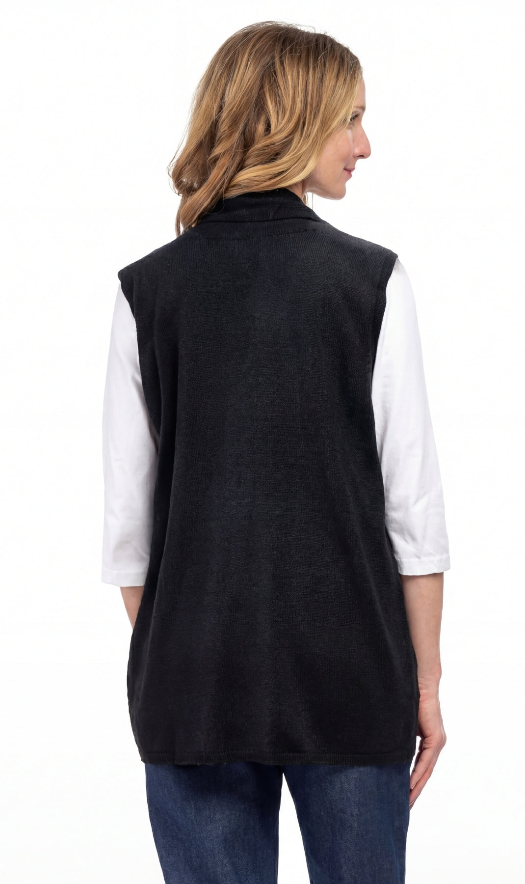 Women's Open-Front Sweater Vest