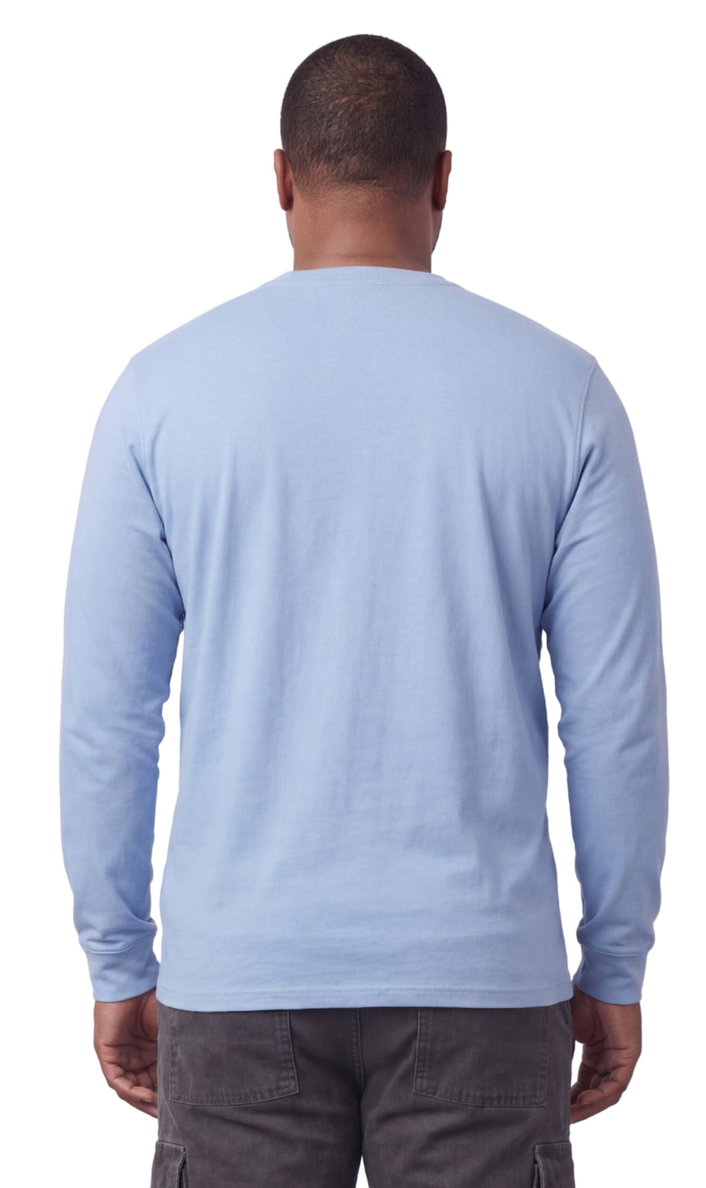Men's Long Sleeve Henley Shirt
