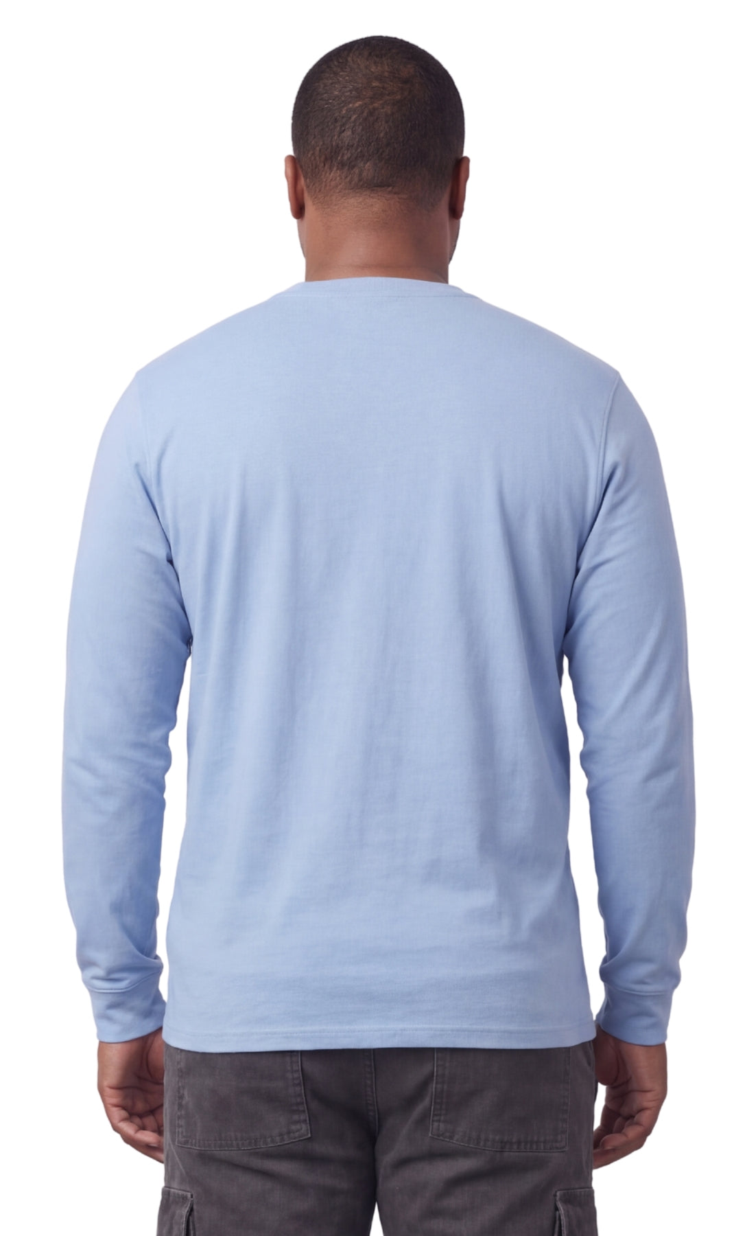 Men's Long Sleeve Henley Shirt