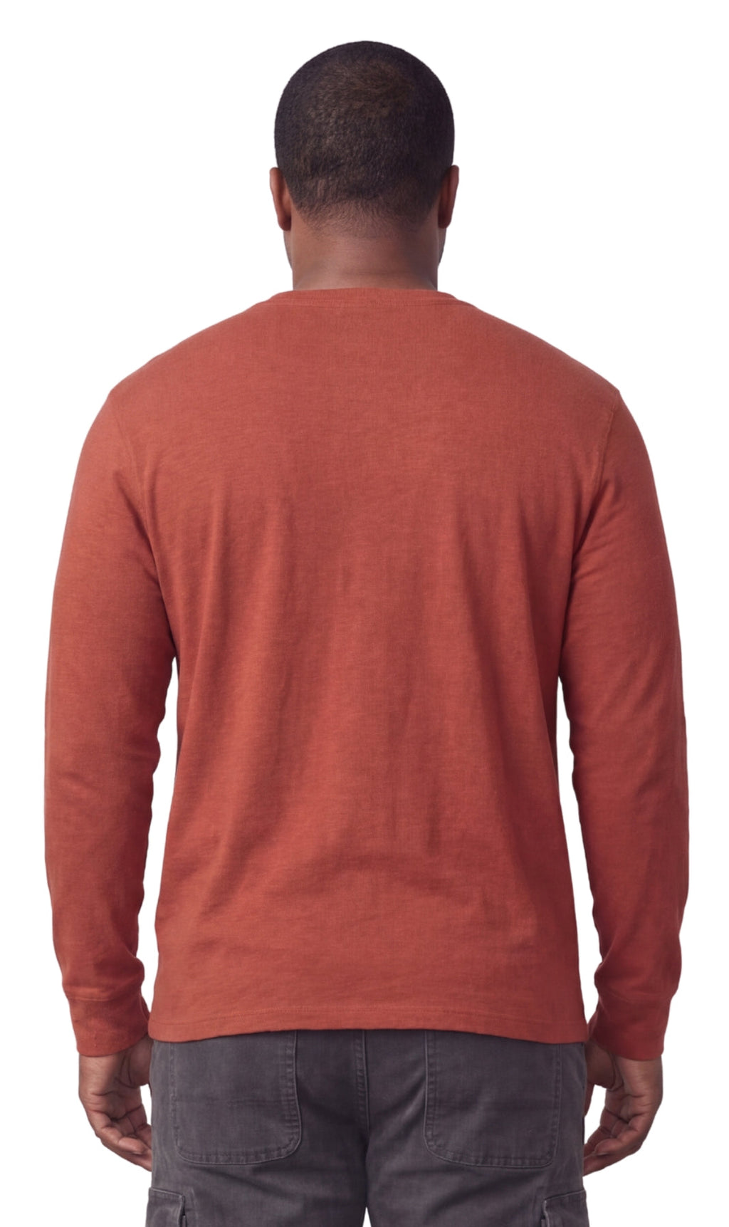 Men's Long Sleeve Henley Shirt