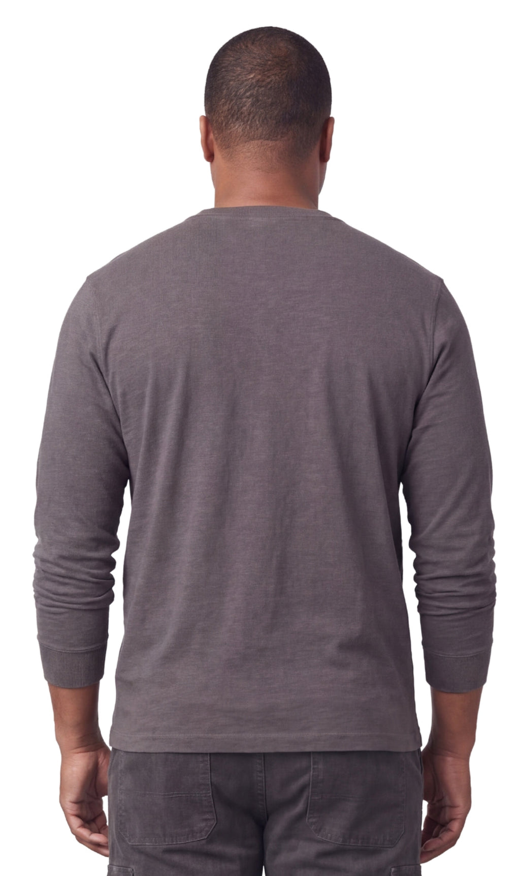 Men's Long Sleeve Henley Shirt