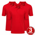 Boys Short Sleeve School Uniform Polo Shirt