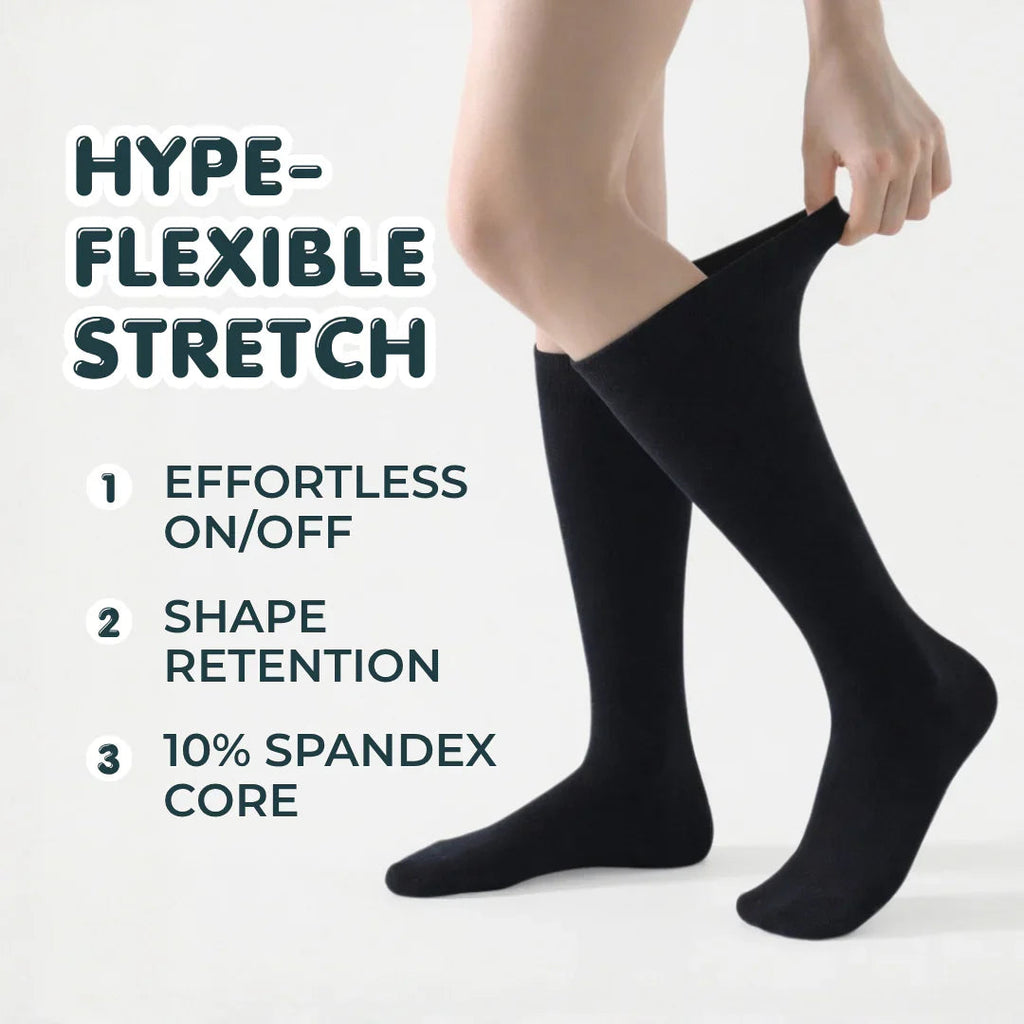 Knee-High Brace-Compatible Socks