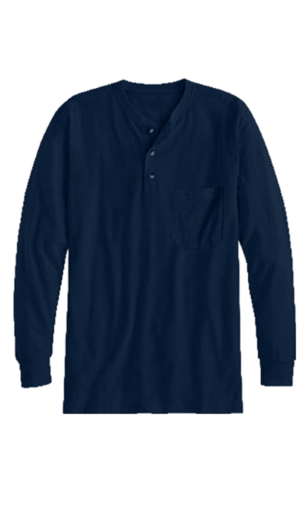 Men's Long Sleeve Henley Shirt