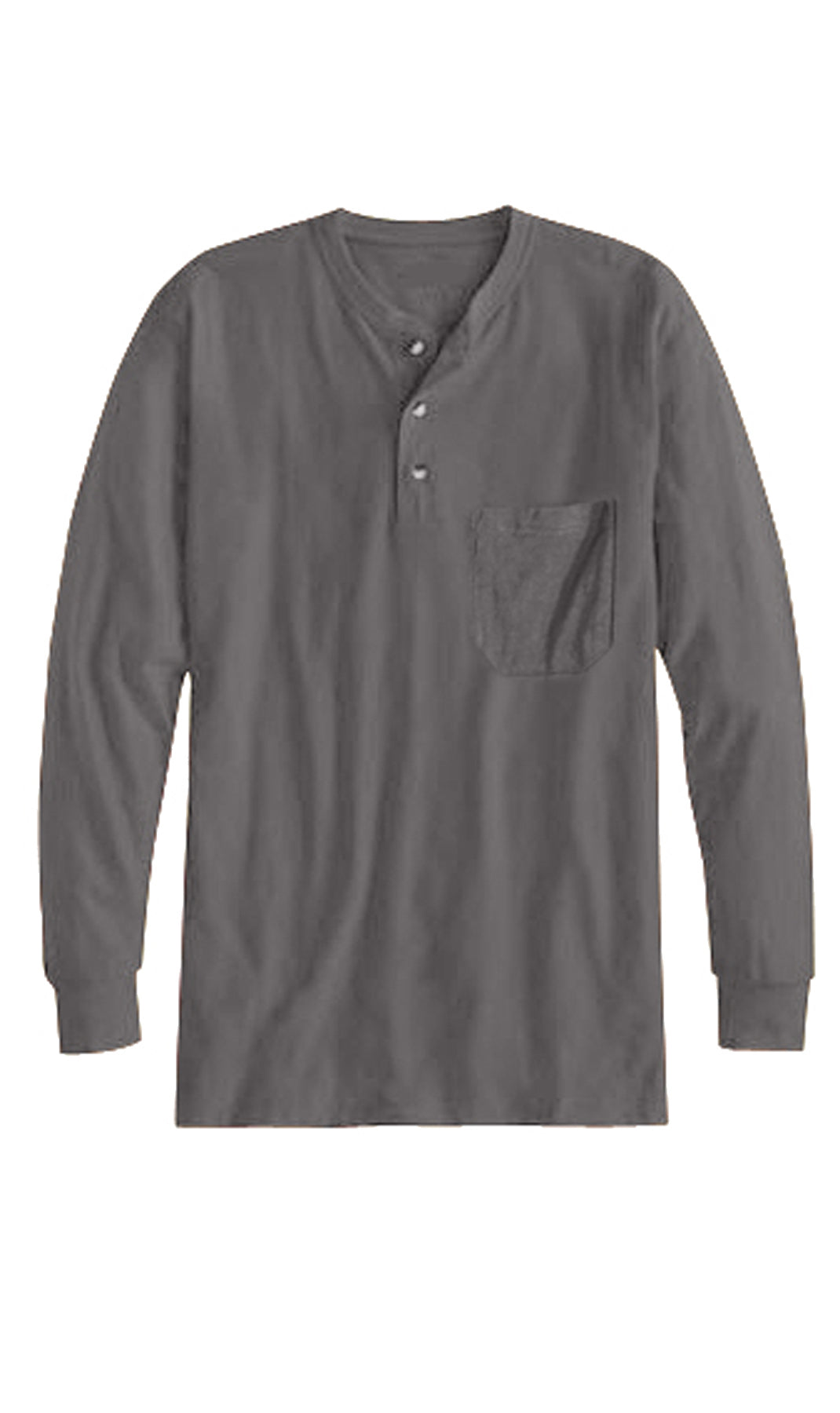 Men's Long Sleeve Henley Shirt