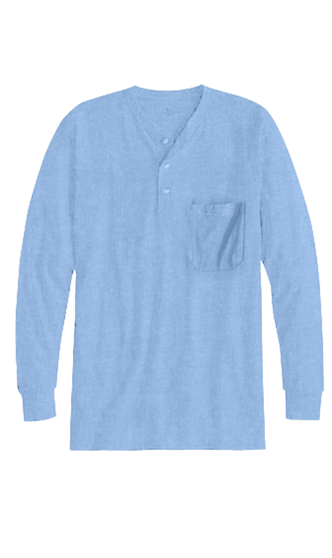 Men's Long Sleeve Henley Shirt