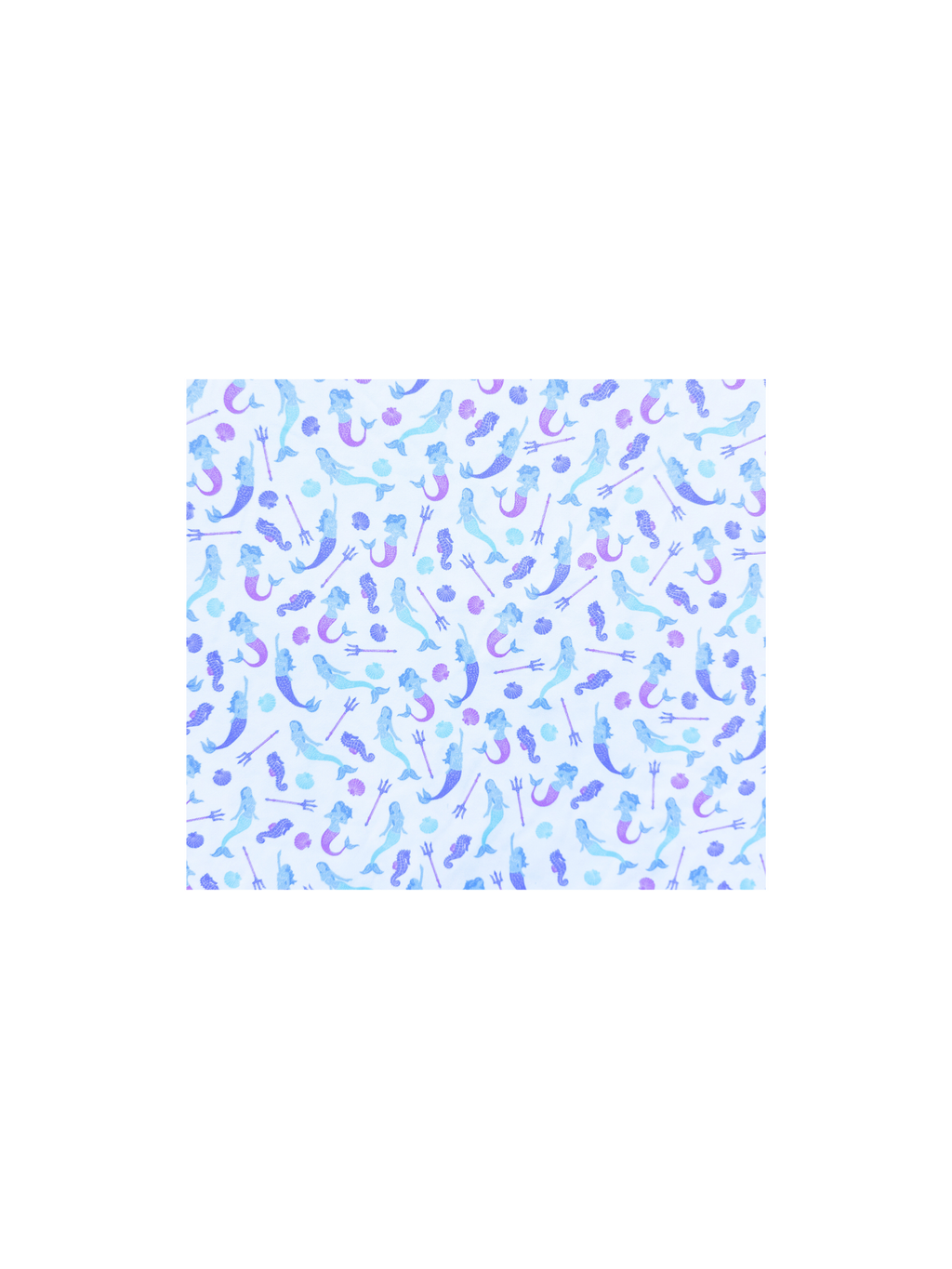 Mermaid Print Polo Shirt