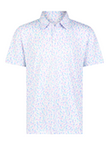 Mermaid Print Polo Shirt