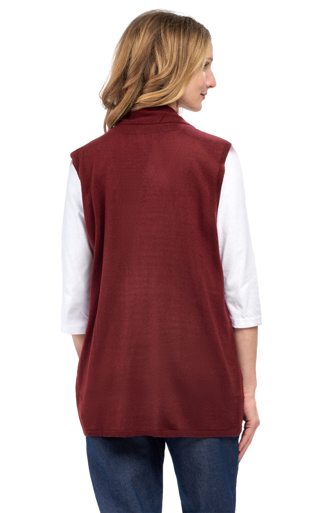 Women's Open-Front Sweater Vest