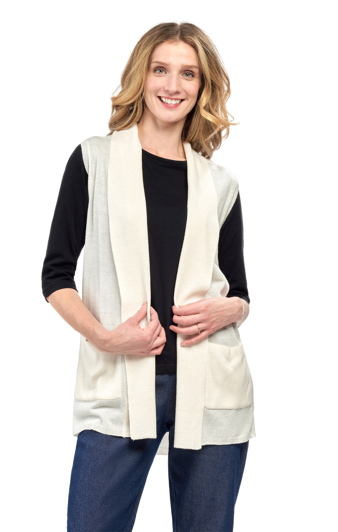 Women's Open-Front Sweater Vest