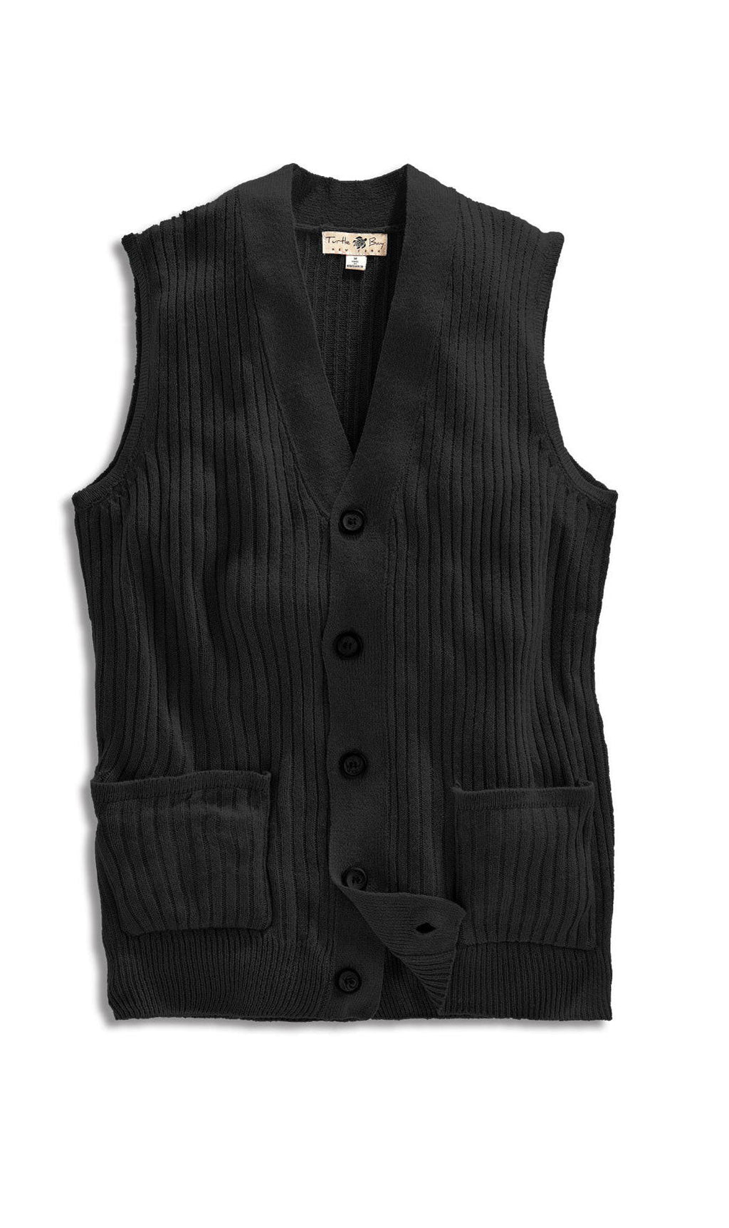 Men's Ribbed Knit Sweater Vest