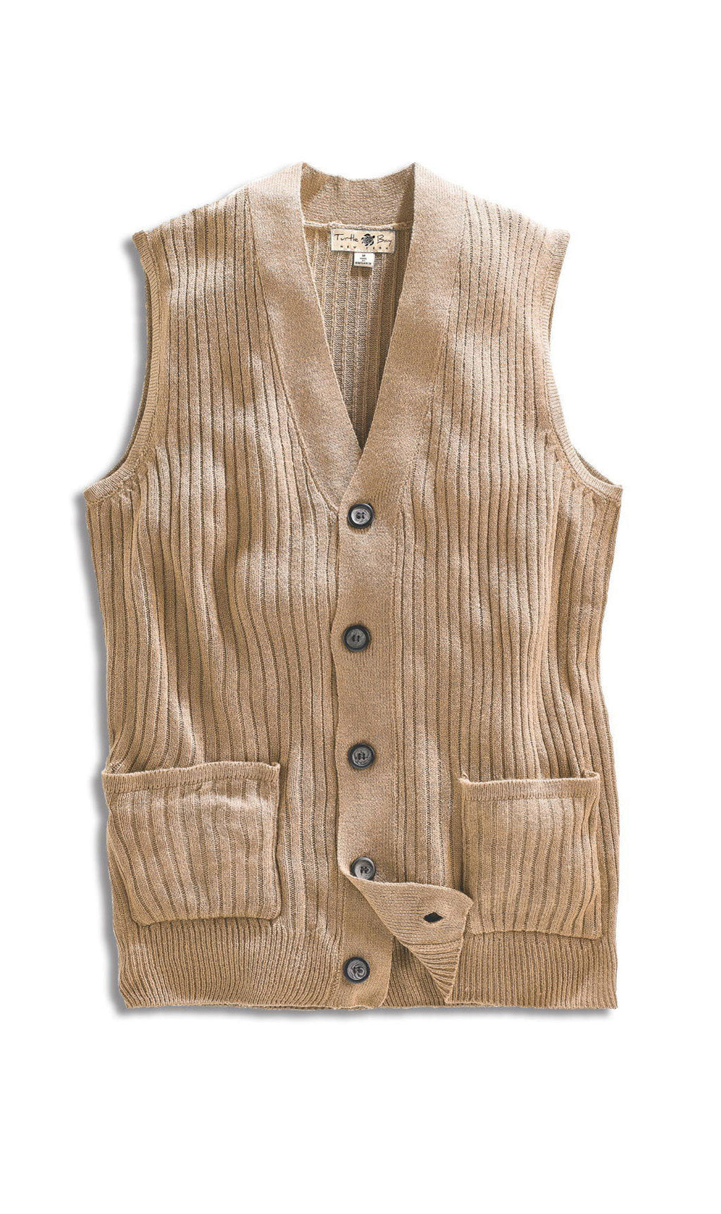 Men's Ribbed Knit Sweater Vest