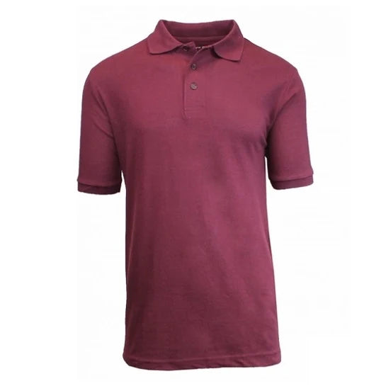 Boys Short Sleeve School Uniform Polo Shirt