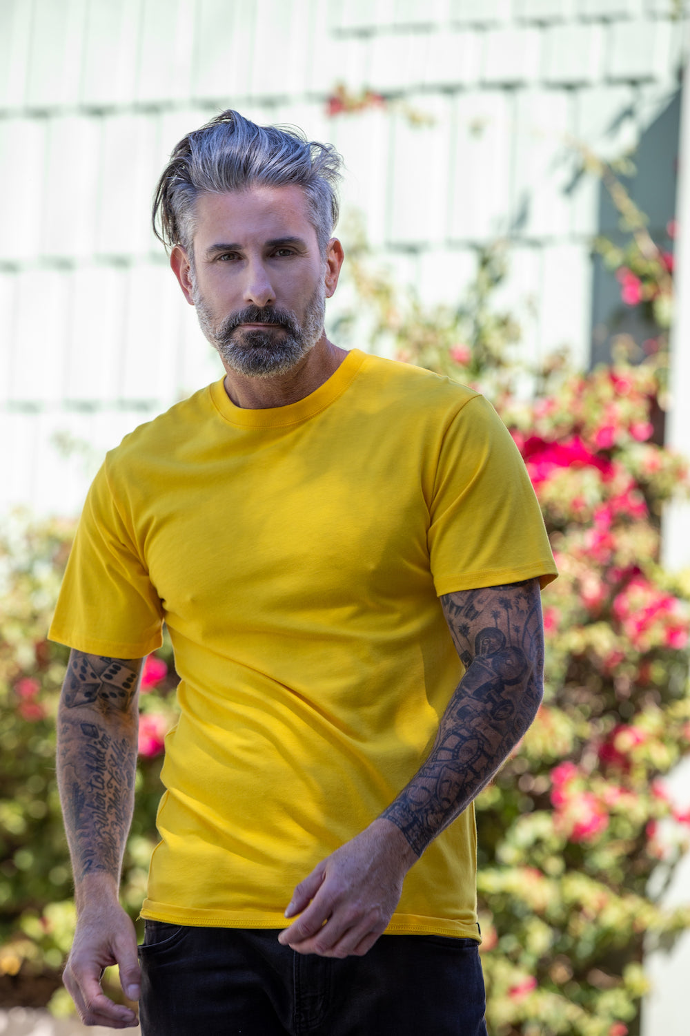 Spun Bamboo Men's Basic T-Shirt