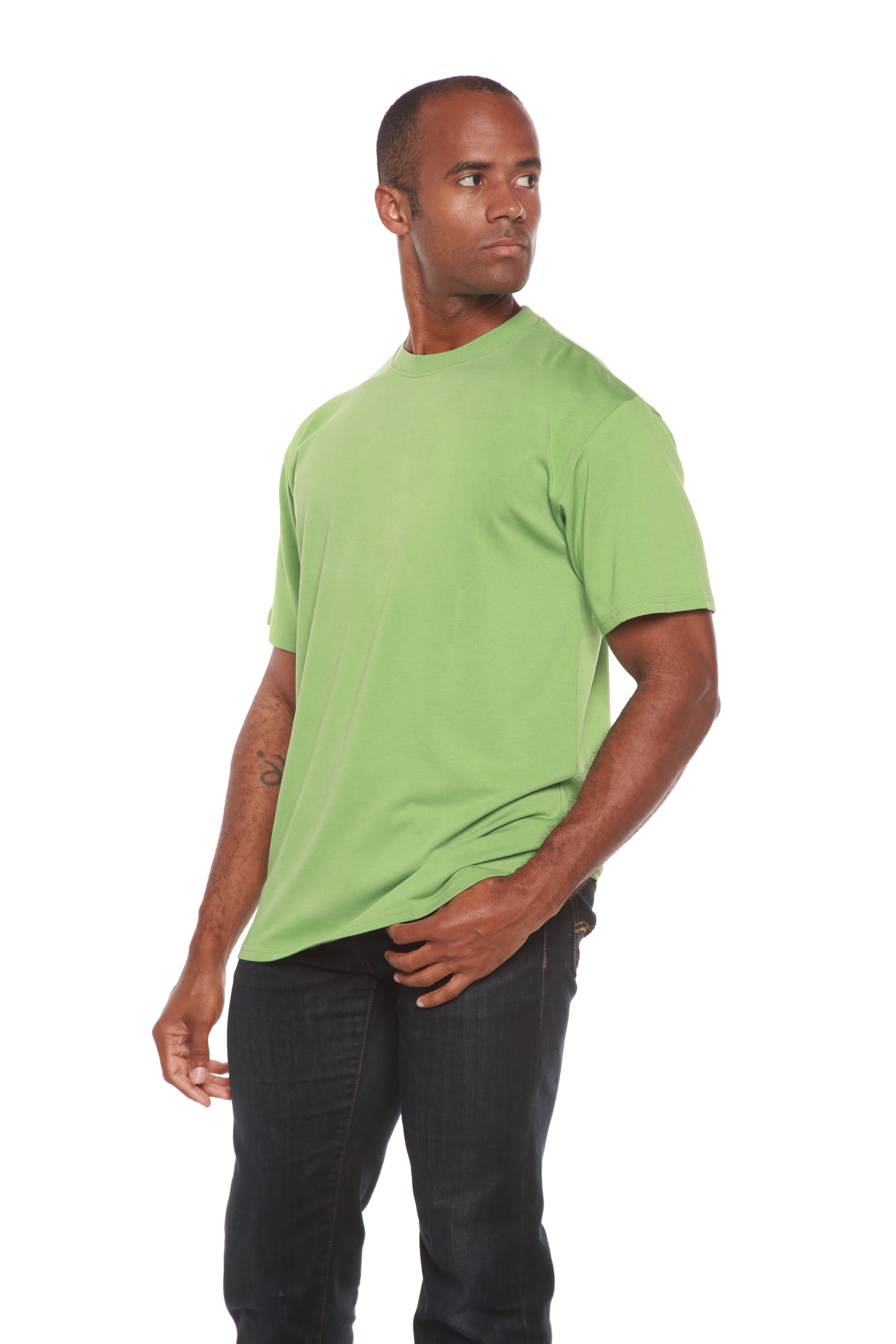 Spun Bamboo Men's Basic T-Shirt