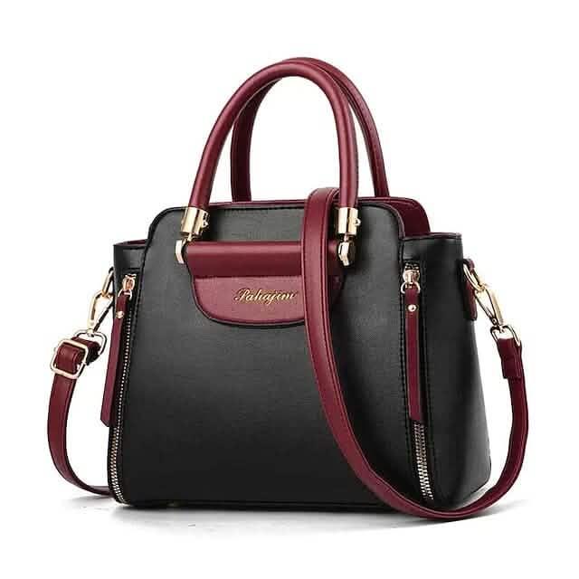 Pahajim Two-Tone Structured Handbag