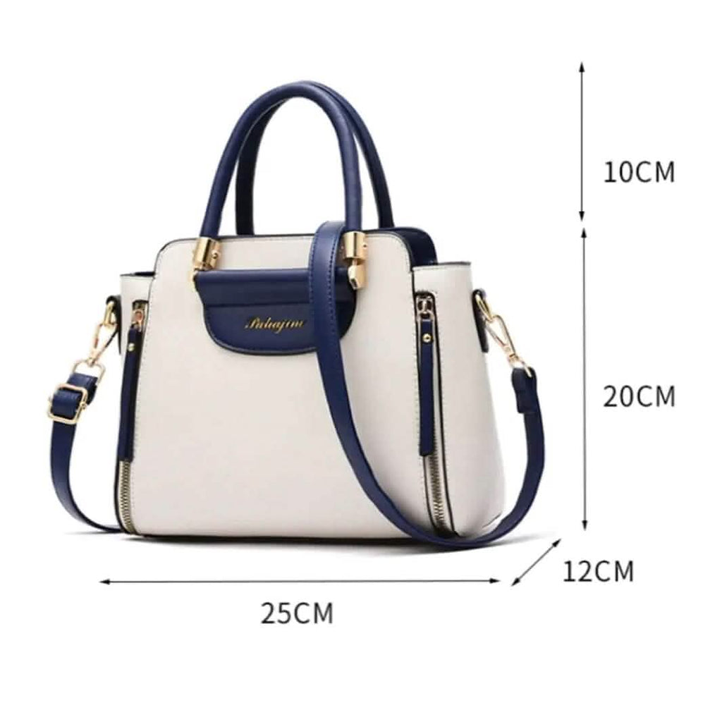 Pahajim Two-Tone Structured Handbag