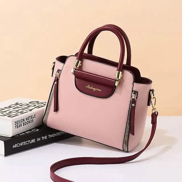 Pahajim Two-Tone Structured Handbag
