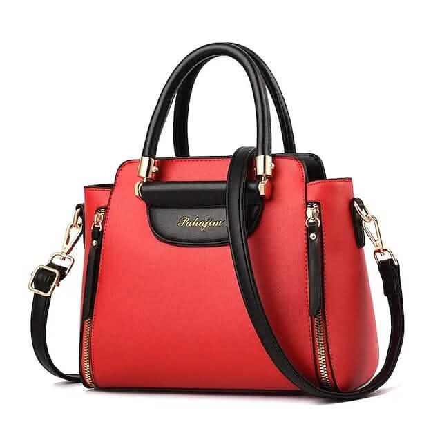 Pahajim Two-Tone Structured Handbag