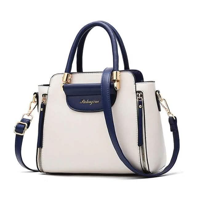 Pahajim Two-Tone Structured Handbag