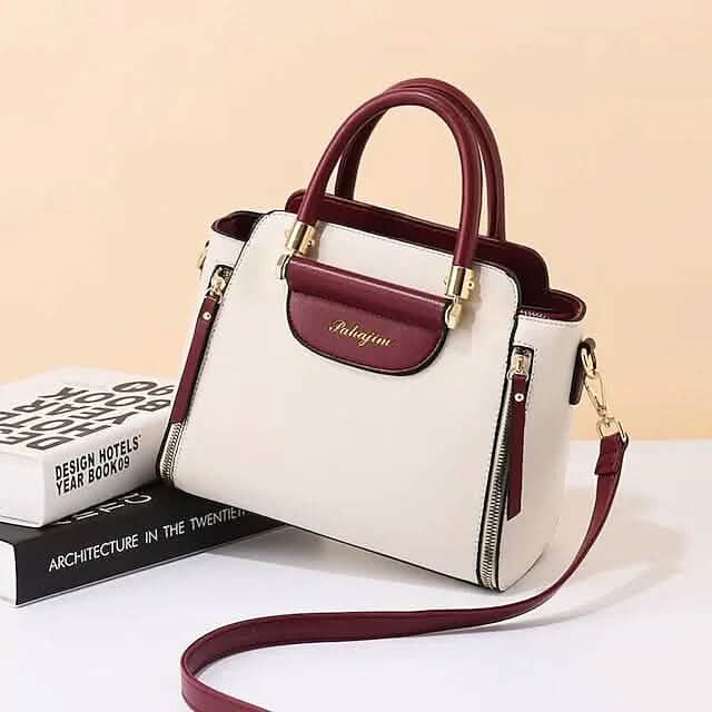 Pahajim Two-Tone Structured Handbag